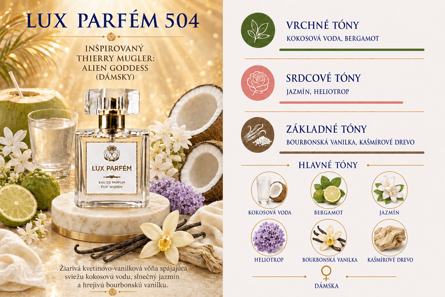 Lux Parfém 504 – Inšpirovaný Alien Goddess – Thierry Mugler